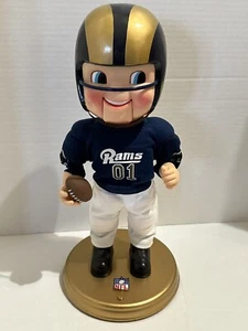 Bambola vintage RAMS (STL & L.A.) NFL Gemmy Rockin Randall lunedì sera calcio *leggi* - Foto 1 di 7