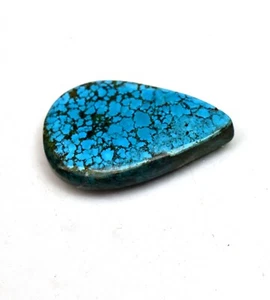 Natural Certified Blue Bisbee Turquoise Cabochon 7.40 Ct Loose Gemstone - Picture 1 of 5