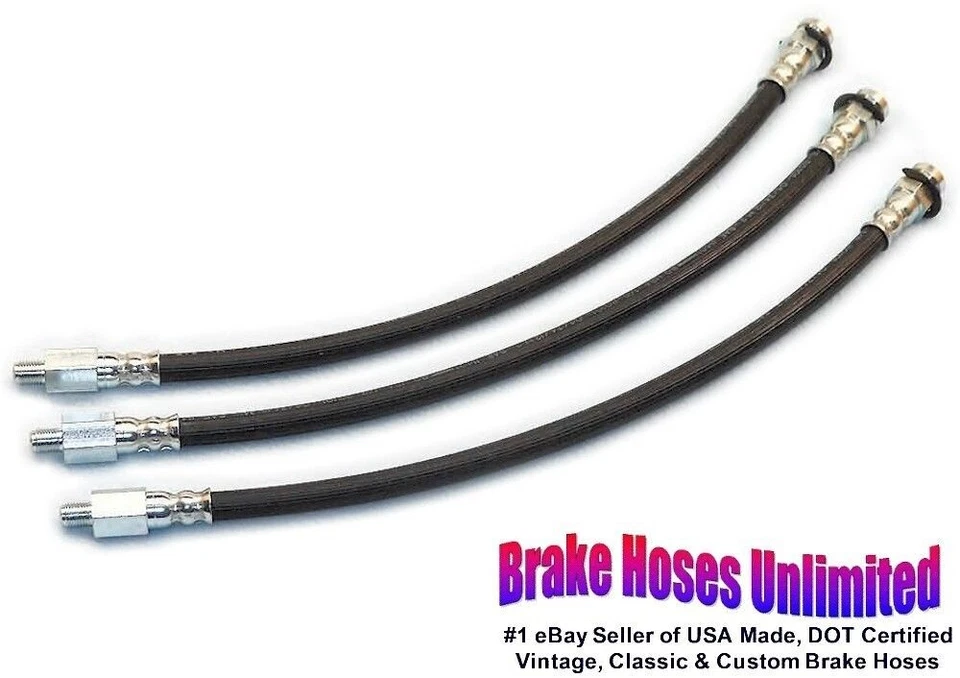 JUEGO MANGUERA FRENO FORD Thunderbird 1959 1960 Foto 1 de 1