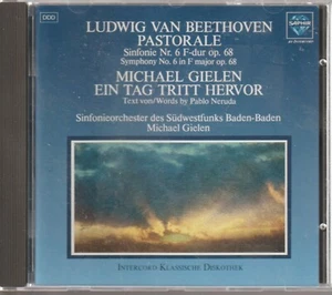 Beethoven CD Pastorale Symphony No 6 / Michael Gielen A Day Appears 1989 Saphir - Picture 1 of 2