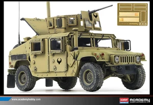 1/35 M1151 HUMVEE HMMWV MEJORADO AC EJÉRCITO DE ESTADOS UNIDOS PLAMODEL KIT DIORAMA ACADEMY 13415 - Imagen 1 de 7