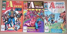 Marvel Comics The A-Team Complete Set # 1 2 3 B.A. Baracus Hannibal Murdoch Face