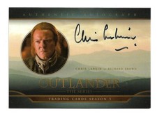 2023 Cryptozoic Outlander Season 5 Autograph CL Chris Larkin as Richard Brown
