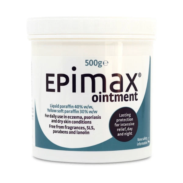 Epimax Ointment 500g - for Dry Skin/Eczema/Dermatitis/Moisturiser Fragrance Free