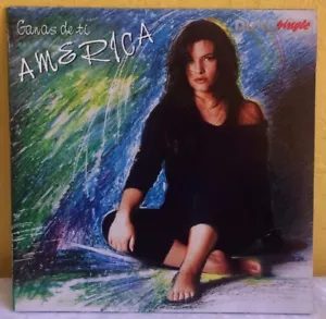 AMERICA -GANAS DE TI / PERDIDA SIN TI- 1990 MEXICAN 12" SINGLE PS LATIN POP - Picture 1 of 5
