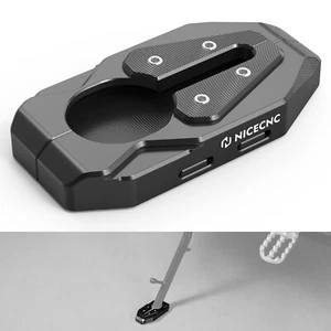 CNC Aluminum  Side Stand Footstand Enlarger Pad For BMW R1200GS 2016 2017 2018 - Picture 1 of 13