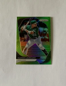 2020 Panini Prizm #15 Ramon Laureano Like Green Prizm #’d /125 - Bild 1 von 2