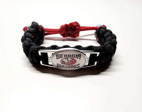 Georgia Bulldogs Adjustable Charm Bracelet Fan Apparel & Souvenirs College NCAA Cover
