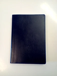 Handwerkerkalender Jahresunabhängig A6 kariert / Dunkelblau zum AKTIONSPREIS - Bild 1 von 1