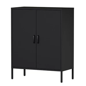 Cofar 40" H Metal Storage Cabinet with 2-Mesh Doors for Home,Office,Coffee Bar - Picture 1 of 13