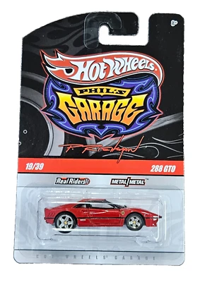 2009 Hot Wheels Phil's Garage Ferrari 288 GTO Real Riders - Image 1 of 2