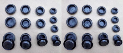 32 OLD SCHOOL BODY PANEL PLUGS! FITS: MOPAR CHARGER CHALLENGER A, B, C, E BODY - Image 1 of 2