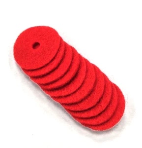 Spool Pin Felt (Red)  #8879  10/Pack for All Domestic Sew. Machines - Picture 1 of 4