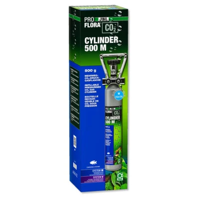 JBL pro Flora CO2 Cylinder 500 M per Piante D'Acquario, 500g, Valvola - Immagine 1 di 2