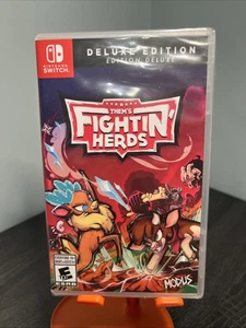 Them's Fightin' Herds: Deluxe Edition - Nintendo Switch TOTALMENTE NUEVO - SELLADO - Imagen 1 de 3
