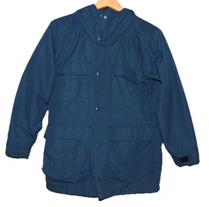 Vintage LL Bean Baxter Parka Jacket Womens Small USA Made Rugged Utility Pockets - Picture 1 of 7
