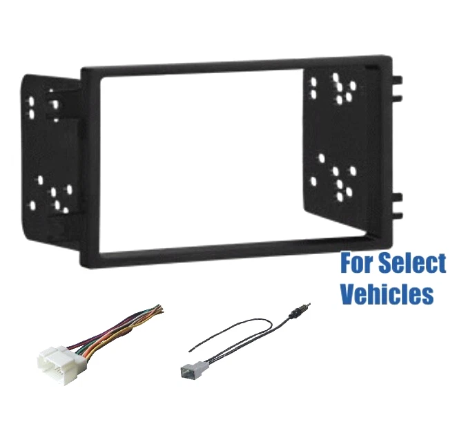 Combo de kit de cables de tablero de radio estéreo de auto doble Din para algunos Honda Element 2003-2011 Foto 1 de 1