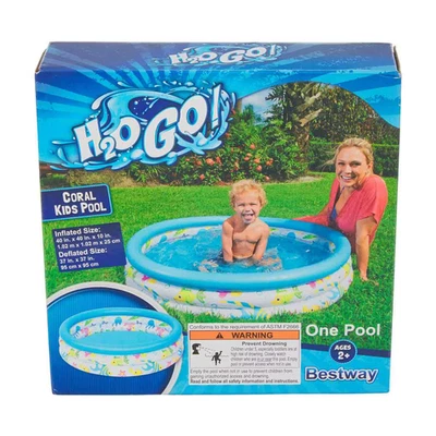 NUEVO H2O GO Coral Niños Piscina 2+ Piscina Infantil Foto 1 de 4