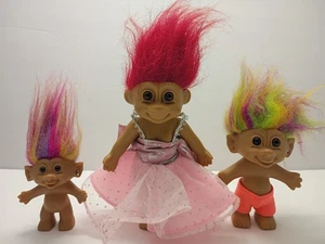Russ And Bright Of America Troll Puppe 3 Stück - Bild 1 von 10