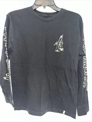 Camisa Altamont Hombre Pequeña Negra Manga Larga  Foto 1 de 4