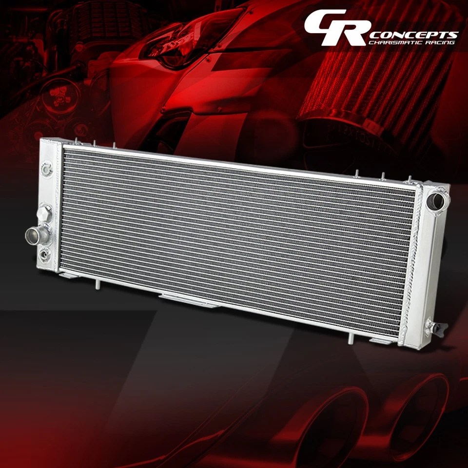 3-ROW FULL ALUMINUM RACE RADIATOR FOR 1984-1990 JEEP CHEROKEE/WAGONEER/COMANCHE - Image 1 of 1