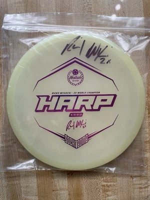 Ricky Wysocki Autographed Westside Discs Moonshine Glow Harp Sockibomb 176g - Image 1 of 2