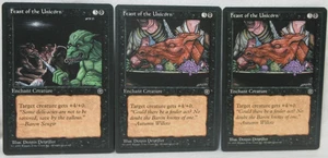 FEAST OF THE UNICORN X3 MAGIC THE GATHERING HOMELANDS MTG Trading Card #613 - Bild 1 von 6