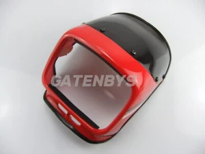 Nuevo carenado de faros para Suzuki GS125 + pantalla (ROJO) cubierta plásticos GS 125 - Imagen 1 de 19