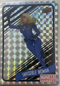 Invisible Woman Sticker Marvel Annual 21/22 - Picture 1 of 1