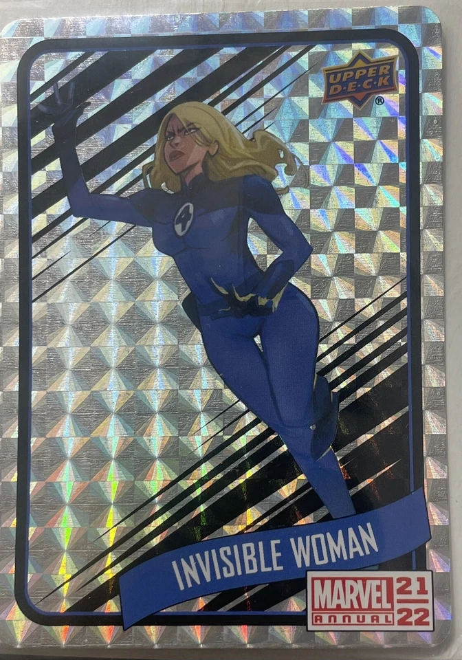Invisible Woman Sticker Marvel Annual 21/22 - Image 1 of 1