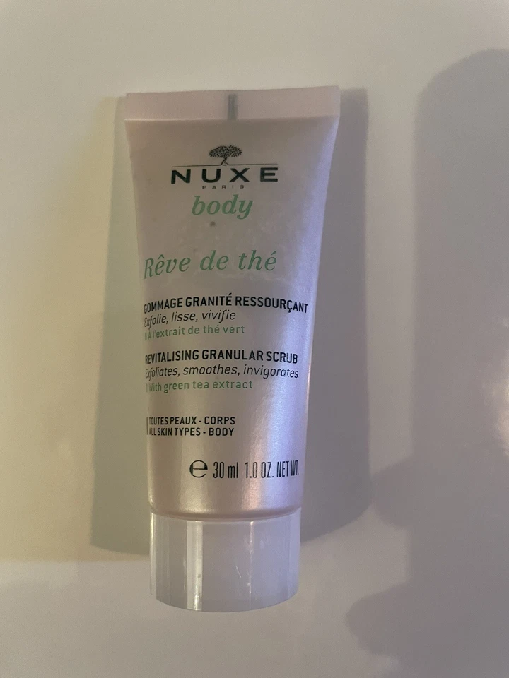 Nuxe Body Reve de The Revitalising Granular Scrub 30ml travel size. - Image 1 of 1