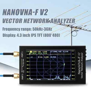 NanoVNA-F V2 Vector Network Analyzer 4.3" IPS LCD Spectrum Analyzer HF VHF UHF - Picture 1 of 3
