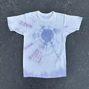 Vintage Tie Dye T Shirt Primitive Hippie 70s 80s 100% Cotton Single Stitch XS/S - Picture 1 of 8