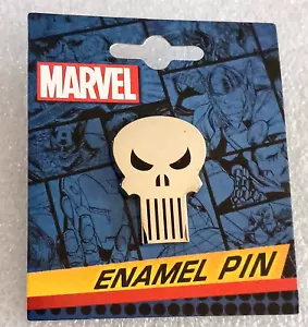 Marvel Comics Punisher Totenkopf Logo Emaille Anstecknadel Hutnadel Neu NOS MOC 2017 - Bild 1 von 4