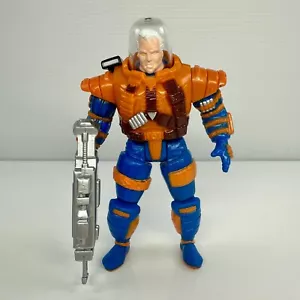 Vintage 1993 ToyBiz X-Men X-Force CABLE 2ND EDITION action figure COMPLETE - Foto 1 di 4