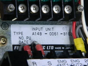 FANUC INPUT UNIT A14B-0061-B103 W/ 6 M WARRANTY - Picture 1 of 8