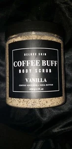 Deluxe Skin Coffee Buff (Vanilla) Body Scrub Home & Body Company 19 oz - Picture 1 of 2