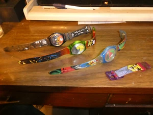 Set Of 3 Vintage Nightmare Before Christmas Watches Burger King Watch 1994 - Picture 1 of 6