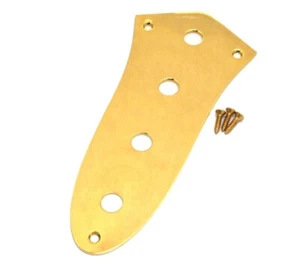 Allparts Gold Finish Control Plate for Fender USA Jazz Bass® AP-0640-002 - Picture 1 of 1