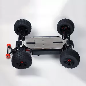 For ARRMA 1/5 8S EXB KRATON/OUTCAST RC Car Metal Steel Chassis Armor Skid Plate - Picture 1 of 3