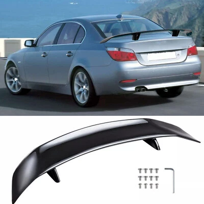 47" Rear Trunk Spoiler Racing GT Wing Gloss bright Black For BMW530i Series 2004 - Image 1 of 4
