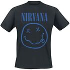 Nirvana: Blue Smiley (t-shirt unisex tg. Xl) T-shirt NOWY