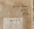 Dr. John Radcliffe: A Sketch of His Life. Signed William Osler Auto! Doctor gift