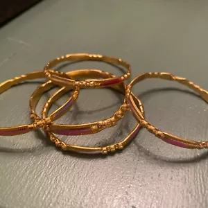 Pulseras vintage para bebé/niño de India/Pakistán (5) - Imagen 1 de 7