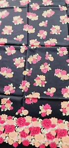 Vintage Fabric * Pattern CT3328W * 100% cotton - 44" x 36" Floral Lauren Lee - Picture 1 of 5