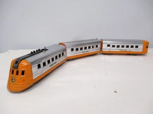 Lionel Outfit 1535 Silver Streak CW Streamliner Chrome Prewar O Gauge X6610 - Picture 1 of 14