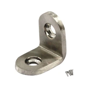 30 Pieces 20x20x3mm Angle Connector Corner Brackets Thickness 3mm Stainless S... - Picture 1 of 7