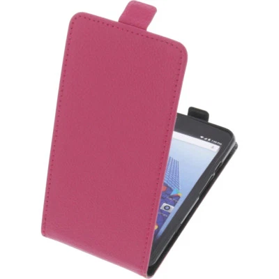 Sac pour Archos Access 50 4G Flipstyle Etui Cellulaire Coquille Flip Coque Rose - Photo 1/4