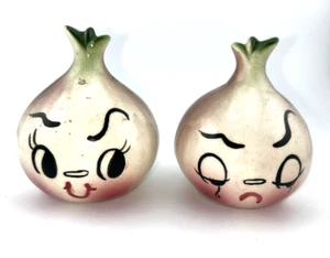 Salero y pimentero de cebolla Deforest of California ~ De colección de los años 50 - ¡Raro! - Imagen 1 de 7