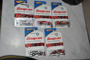 Snap On Tools Hot Wheels Special Edition Set Of 5 cars - Picture 1 of 9